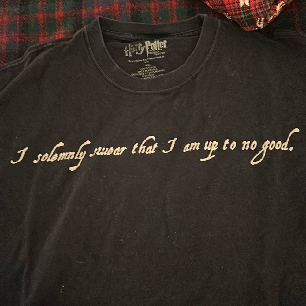 “I solemnly swear I am up to no good.” T shirt
